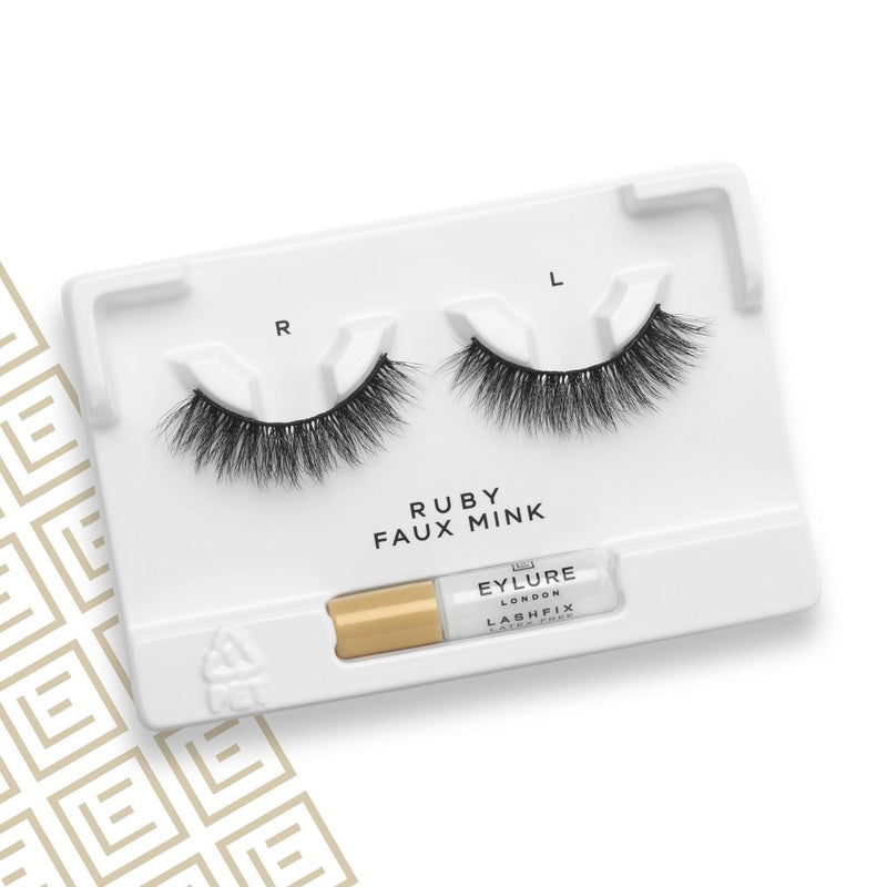 Eylure Luxe Faux Mink Ruby False Eyelashes - 1pr