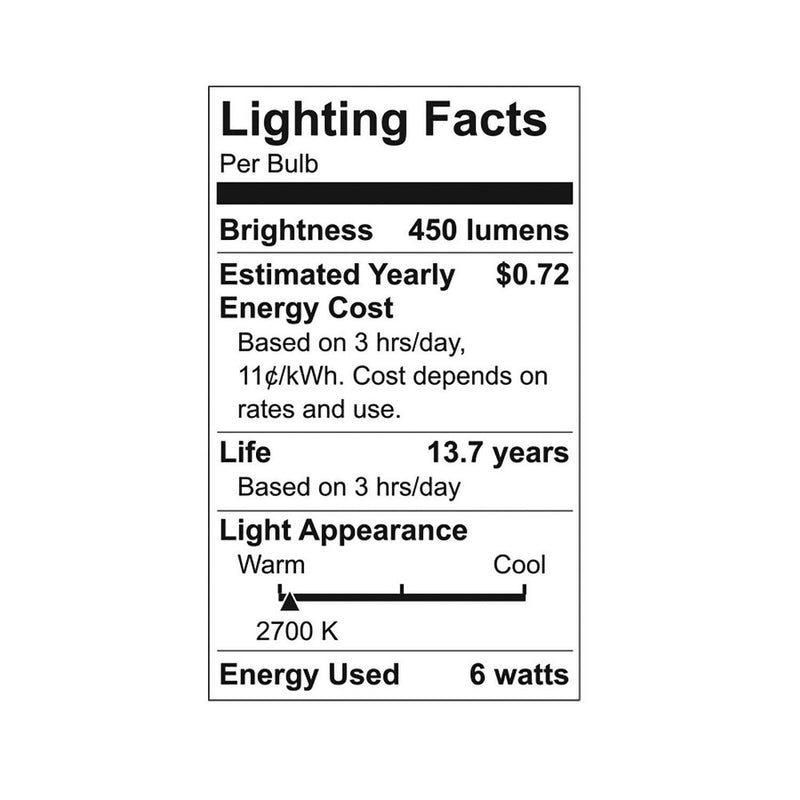 GE 4pk 5.5W 40W Equivalent Relax LED HD Light Bulbs Soft White