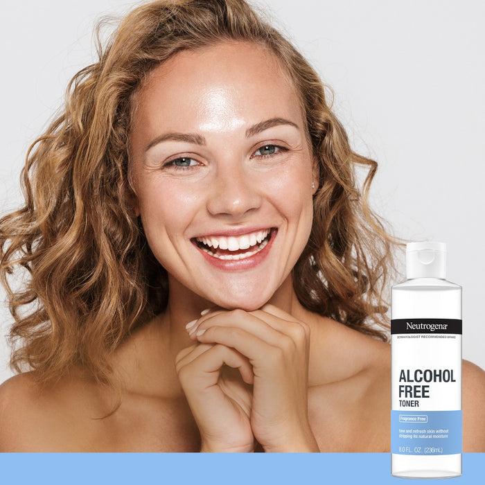 Neutrogena Alcohol-Free Gentle Daily Facial Toner - Fragrance Free - 8 fl oz