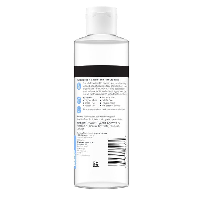 Neutrogena Alcohol-Free Gentle Daily Facial Toner - Fragrance Free - 8 fl oz