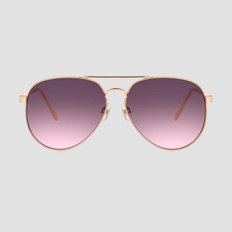 Women's Aviator Sunglasses - A New Day Rose Gold