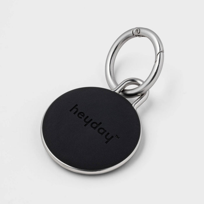 Apple AirTag Silicone Keychain - heyday Black