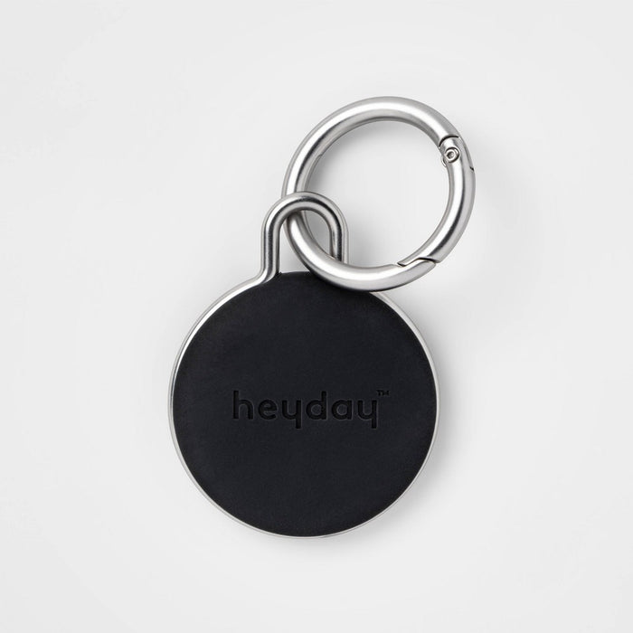 Apple AirTag Silicone Keychain - heyday Black