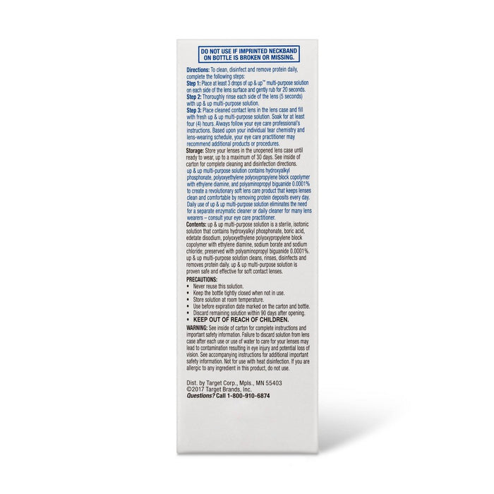 Multipurpose Contact Solution - 4 fl oz - up & up