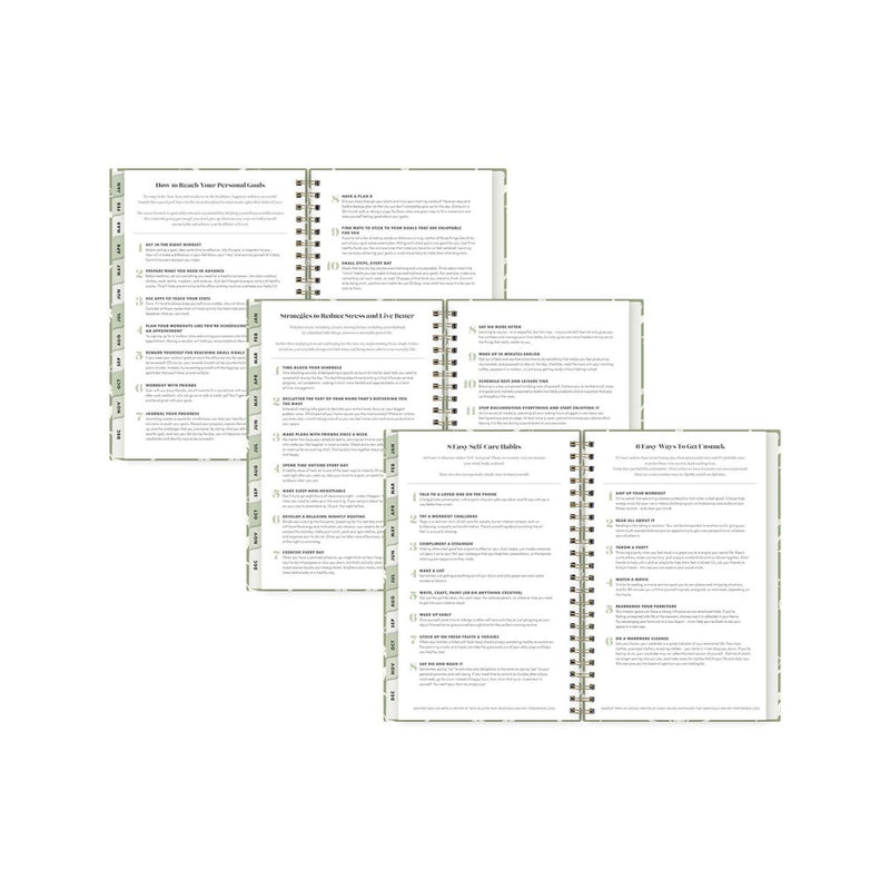 The Everygirl x Day Designer 2024 Planner 5"x8" Weekly/Monthly Folknight Sage