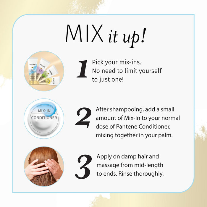 Pantene Mix-in Hydrated Hair Treatment - 2.5 fl oz