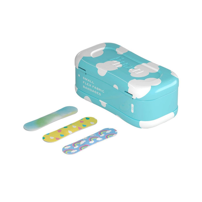 Welly Kid's Mini Flex Fabric Bandages - Clouds - 20ct