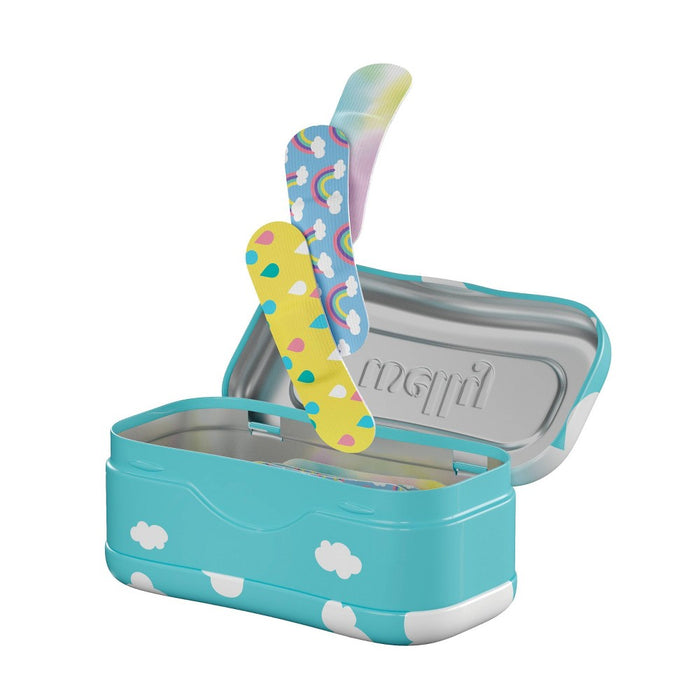 Welly Kid's Mini Flex Fabric Bandages - Clouds - 20ct