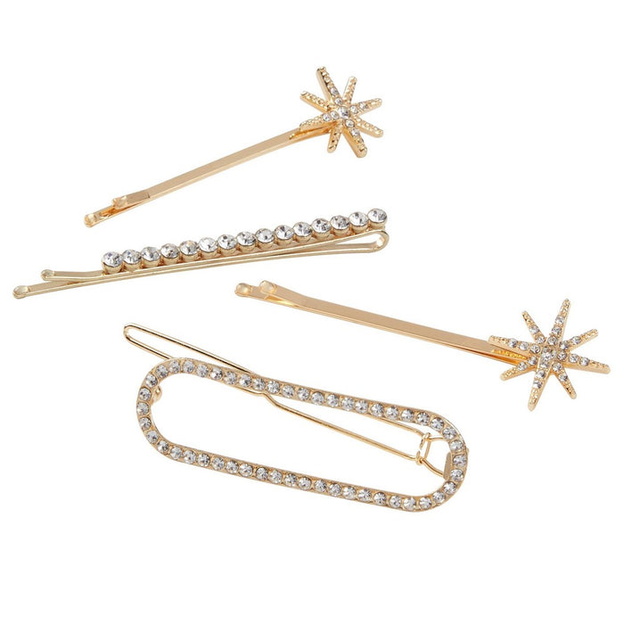 scunci Collection Embellished Bobby Pins - 4ct