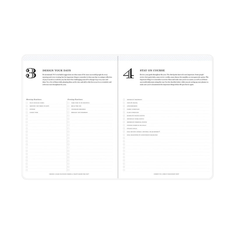 Day Designer 2024 Planner 8.5"x11" Monthly Clear Cover Swiss Dot Periwinkle