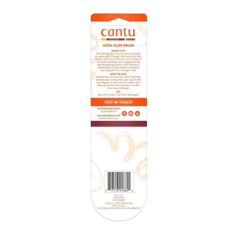 Cantu Detangle Ultra Glide Hair Brush - 1ct