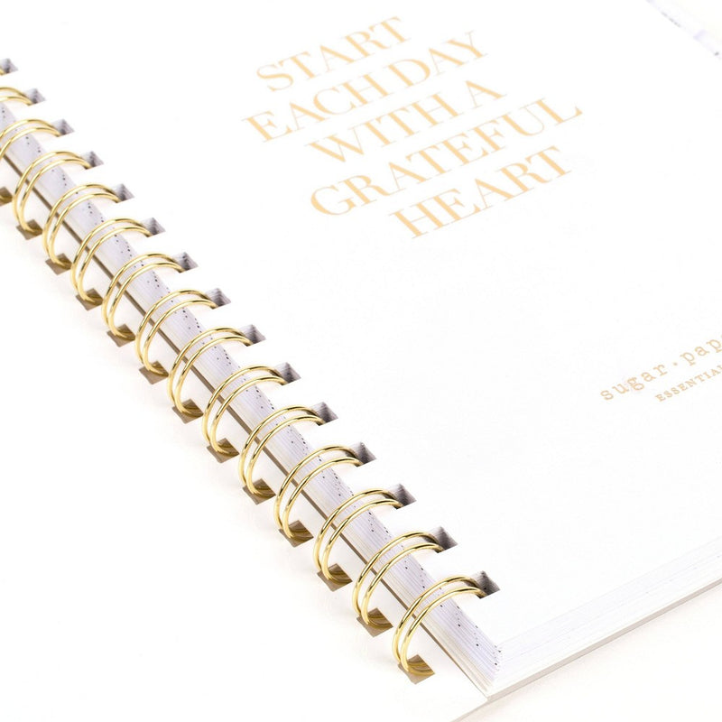 Sugar Paper Essentials 2024 Planner 8.5"x6.5" Weekly/Monthly Frosted Pink
