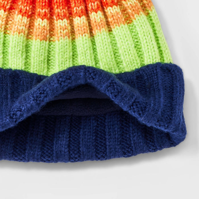 Toddler Ombre Beanie - Cat & Jack Blue 2T-5T