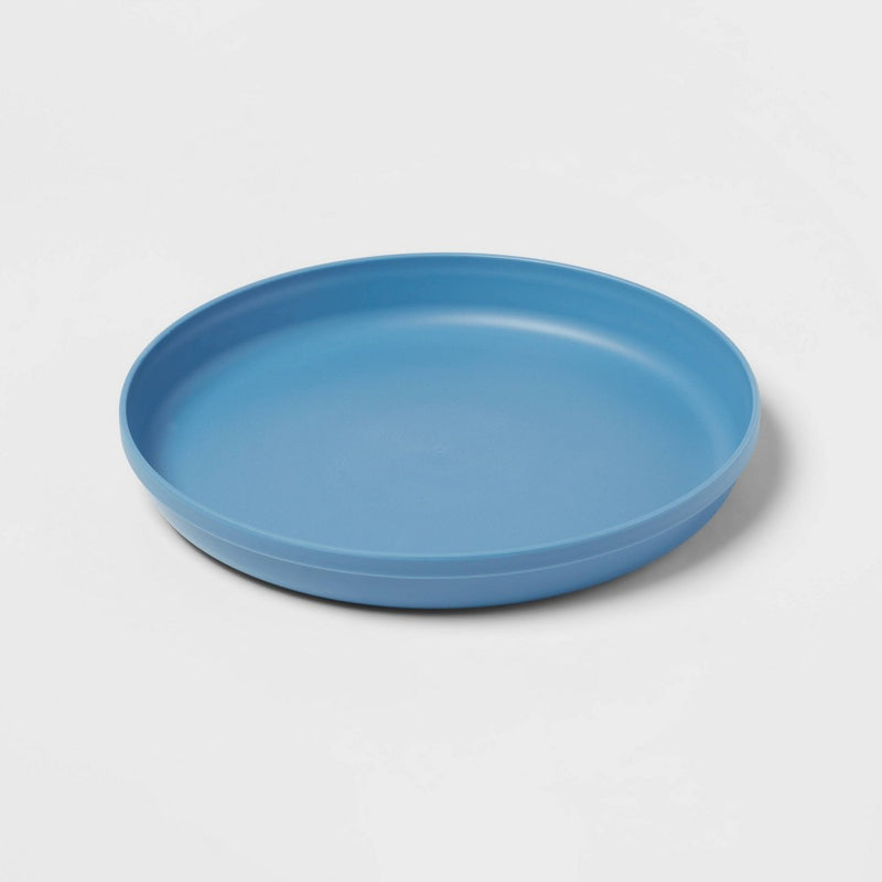 7" 6pk Plastic Kids' Dinner Plates - Pillowfort