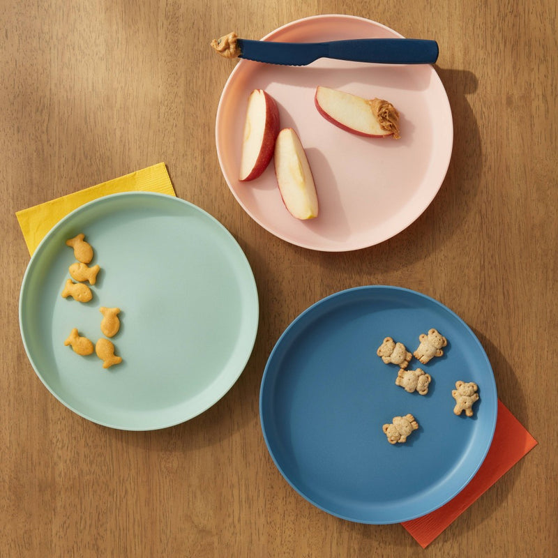 7" 6pk Plastic Kids' Dinner Plates - Pillowfort