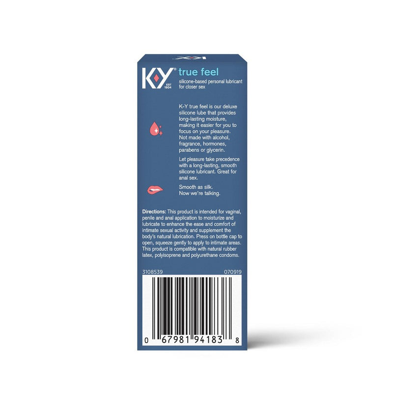 K-Y True Feel Deluxe Silicone-Based Personal Lube - 1.5oz