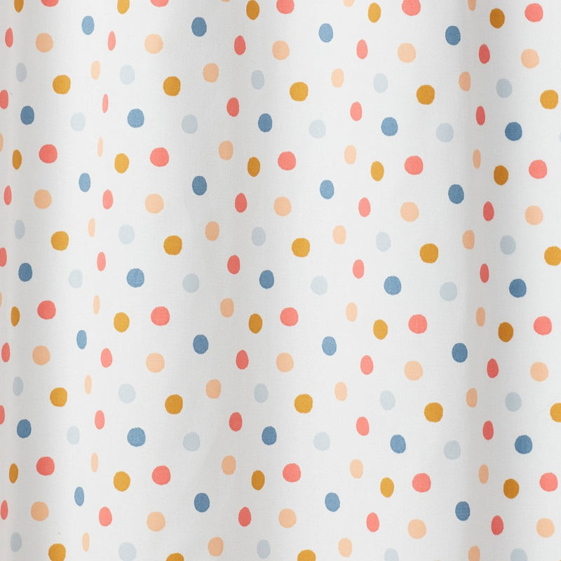 84" Blackout Dot Kids' Curtain Panel White - Pillowfort