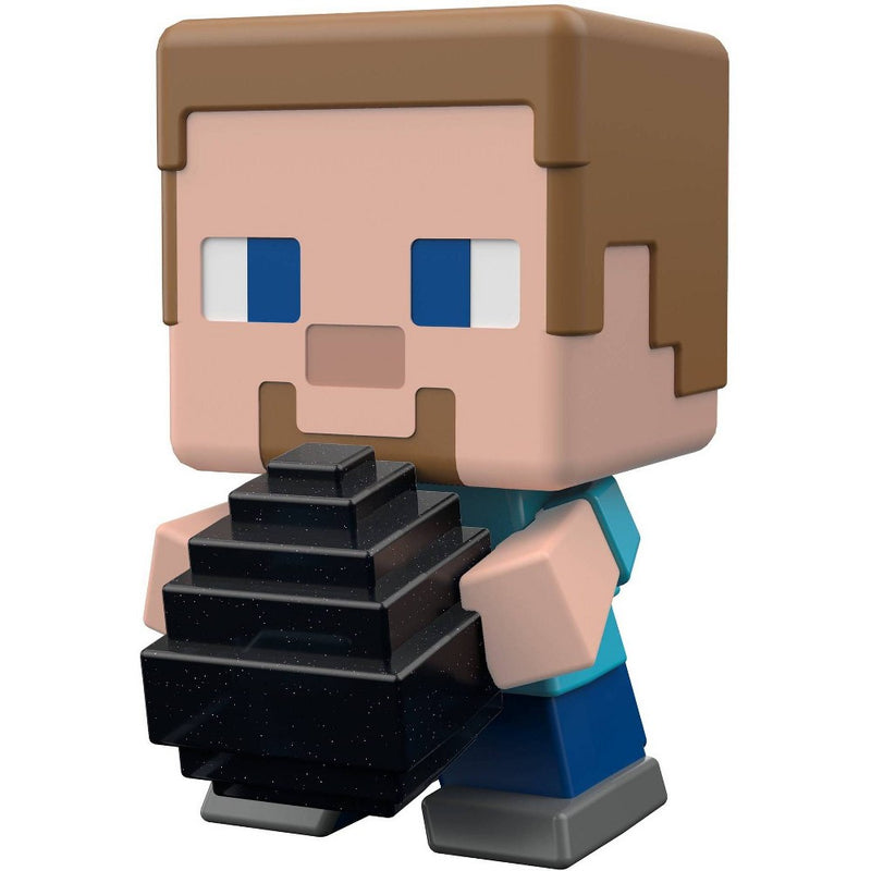 Minecraft Mini Mining Steve with Dragon Egg Figure