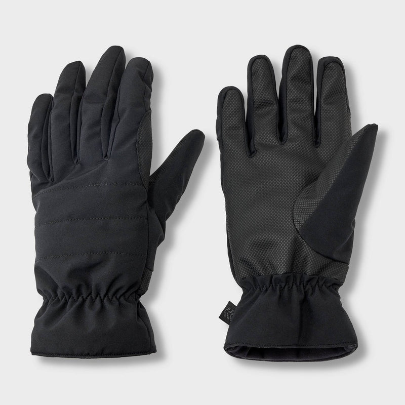 Men's Quilted Softshell Gloves - All in Motion Black L/XL