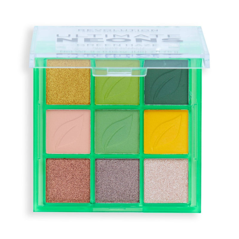 Makeup Revolution Artist Ultimate Festival Eyeshadow - Neon Green Haze - 0.18oz