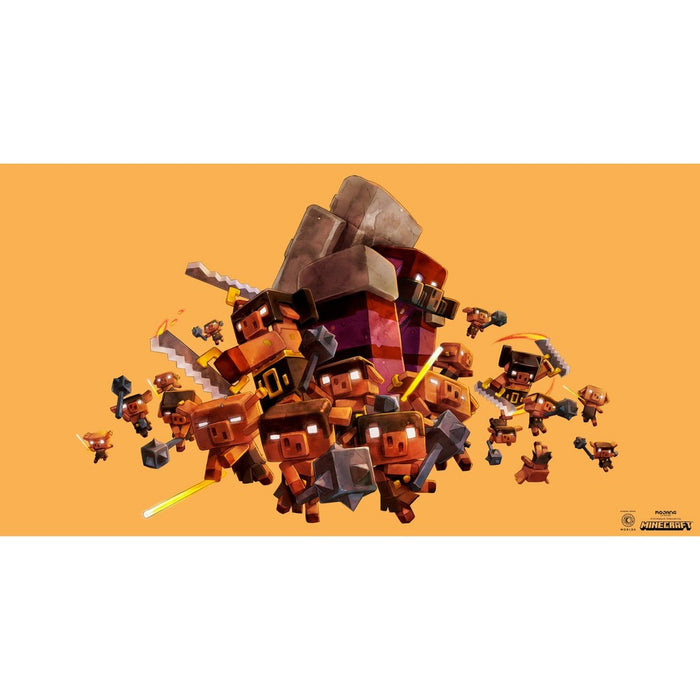 Return of the Piglins Minecraft Novel - (Hardcover)