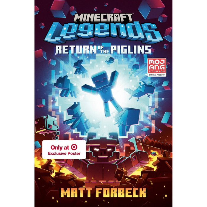 Return of the Piglins Minecraft Novel - (Hardcover)