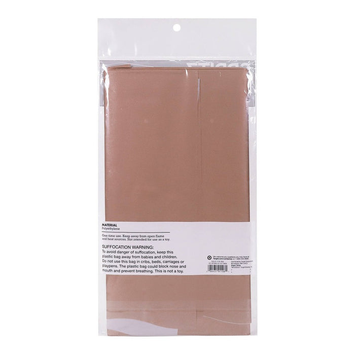 Disposable Chrome Table Cover Pink/Gold - Spritz