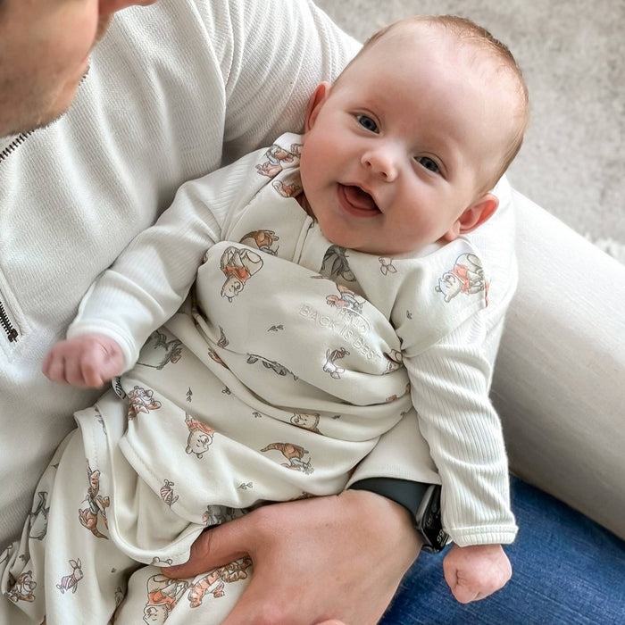 HALO Innovations Disney Baby Winnie Frolic Sleepsack Swaddle Wrap - S