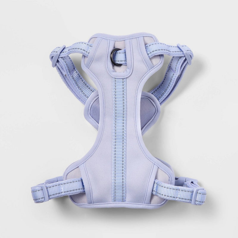 Reflective + Comfort Adjustable Dog Harness - Lilac - S - Boots & Barkley
