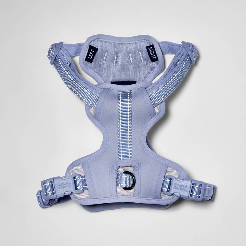 Reflective + Comfort Adjustable Dog Harness - Lilac - S - Boots & Barkley
