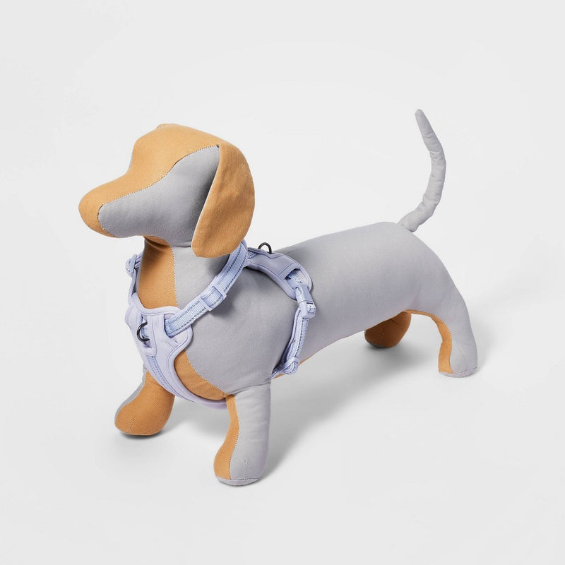Reflective + Comfort Adjustable Dog Harness - Lilac - S - Boots & Barkley
