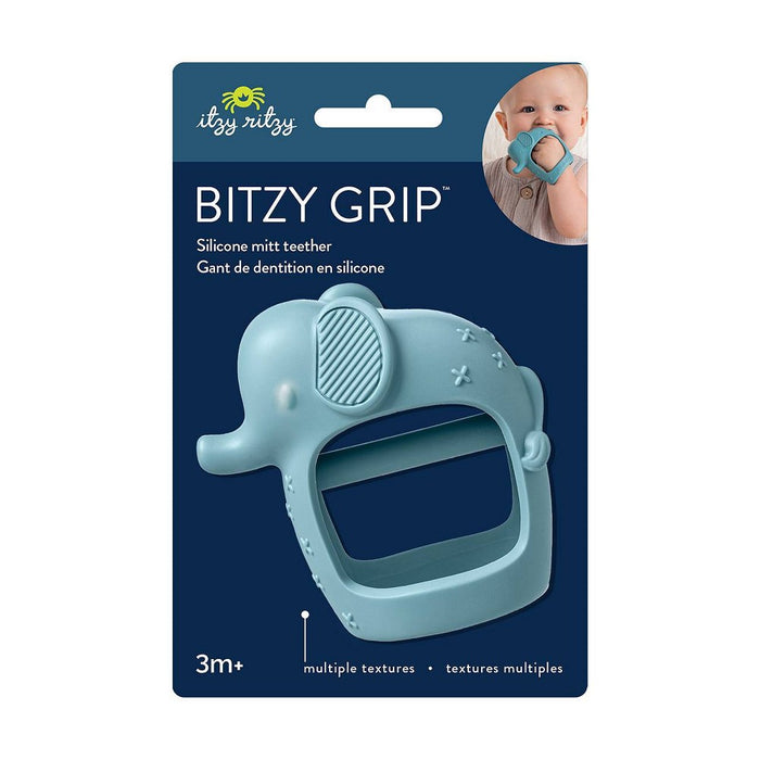 Itzy Ritzy Bitzy Grip Crib and Teether Toy - Elephant