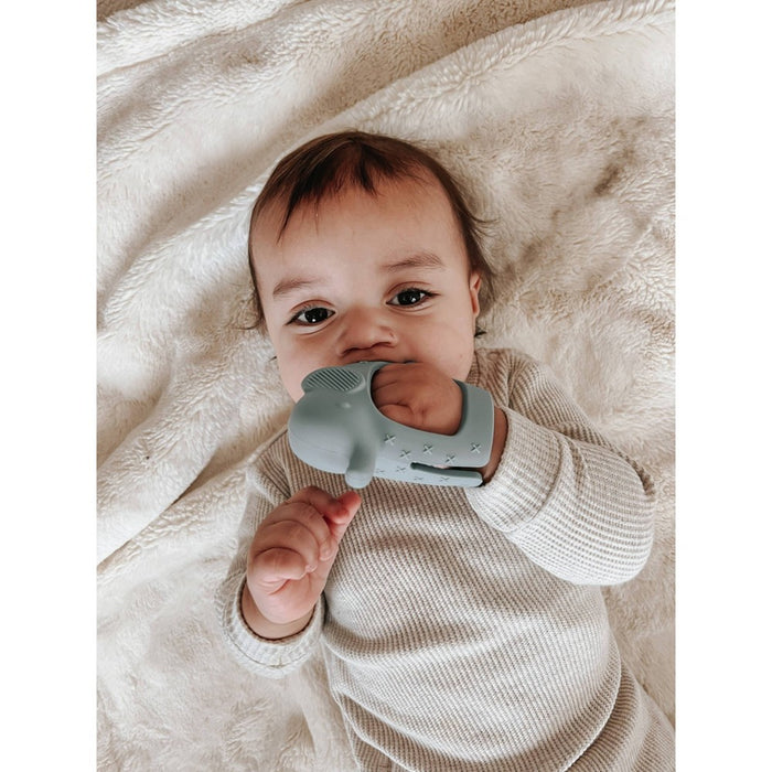 Itzy Ritzy Bitzy Grip Crib and Teether Toy - Elephant