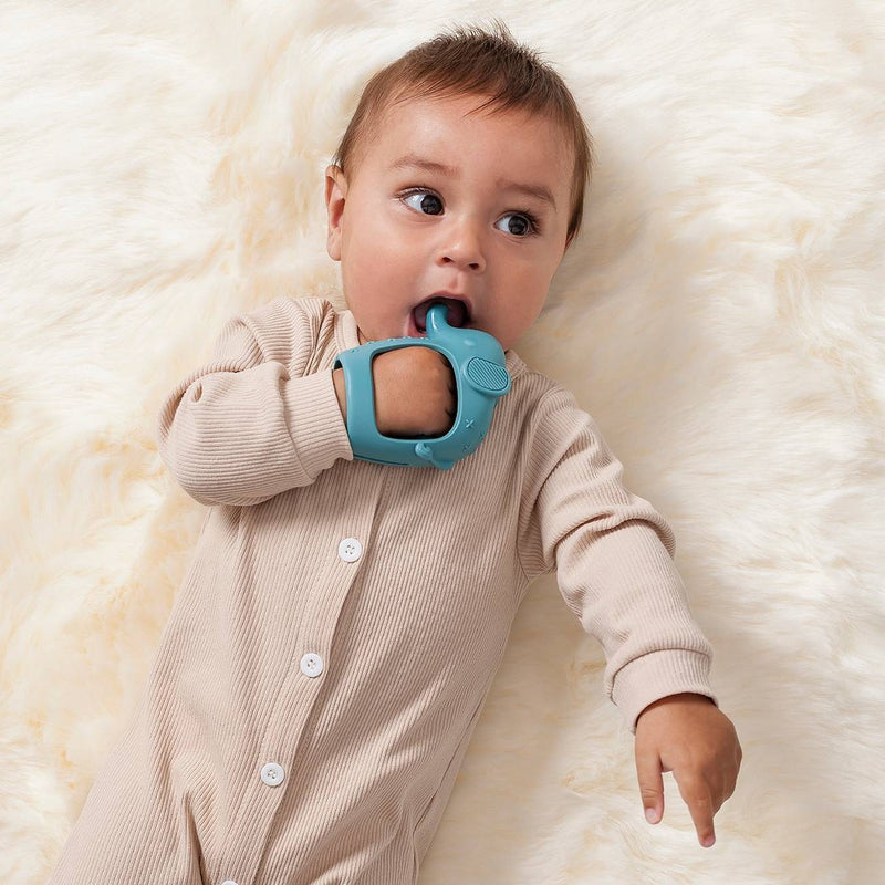 Itzy Ritzy Bitzy Grip Crib and Teether Toy - Elephant