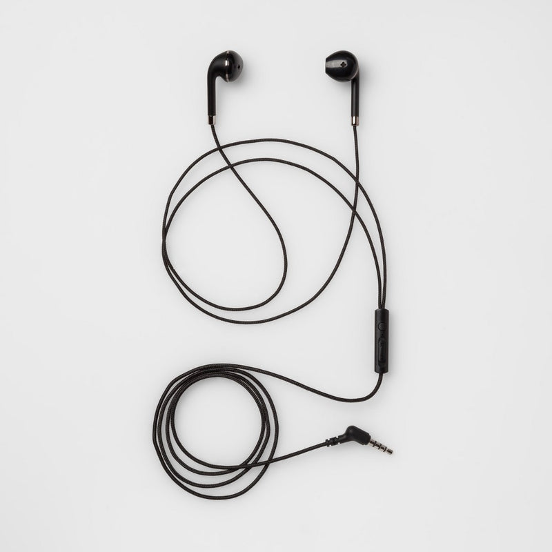 Wired Earbuds - heyday Black