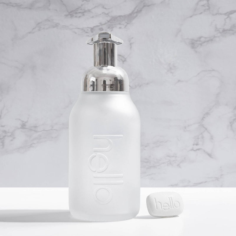 hello Foaming Refillable Hand Soap Starter Kit - Aloe - 2pk