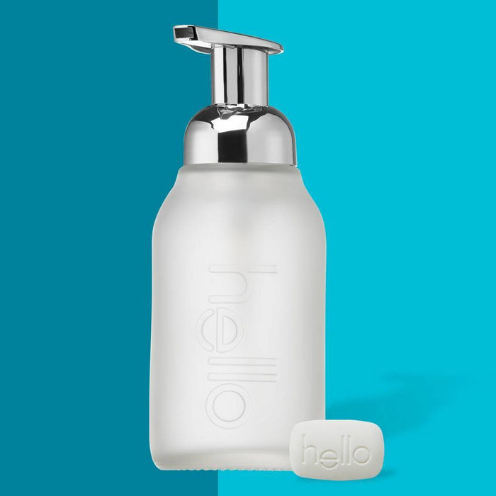 hello Foaming Refillable Hand Soap Starter Kit - Aloe - 2pk