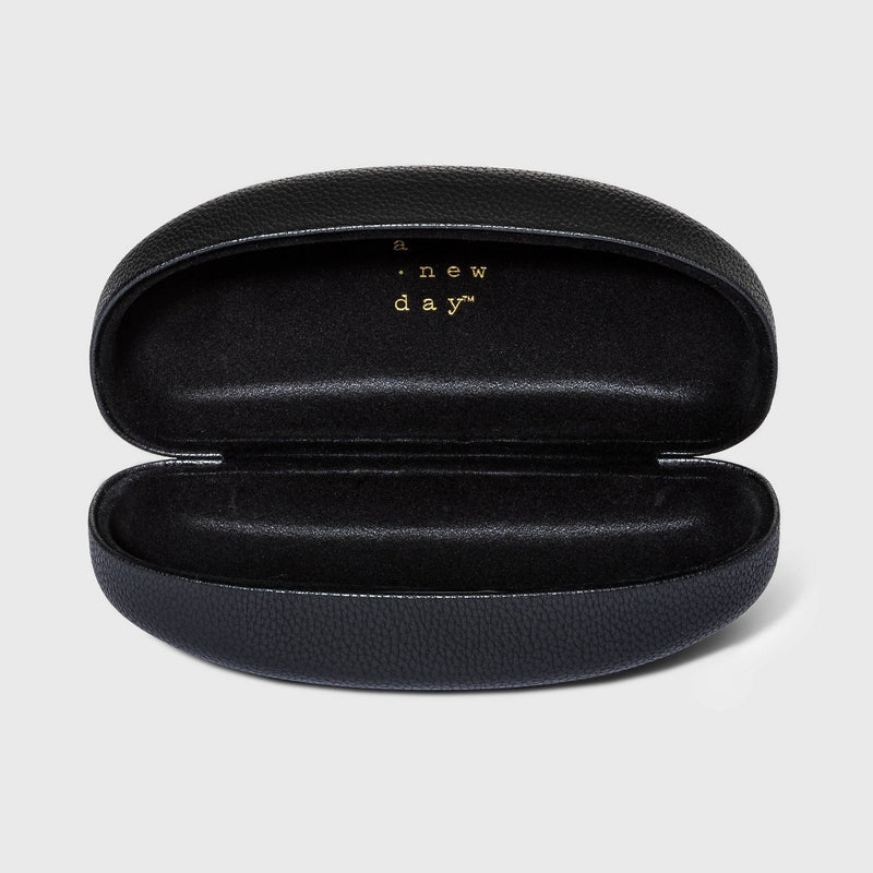 Clam Shell Glasses Case - A New Day Black