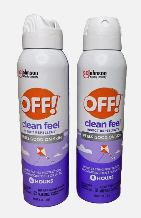 OFF! 5oz Clean Feel 20% KBR Aerosol