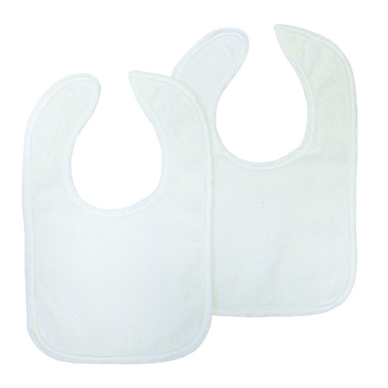 Neat SolutionsWater-Resistant Lined Infant Bib Set - Neutral Bright - 10pk