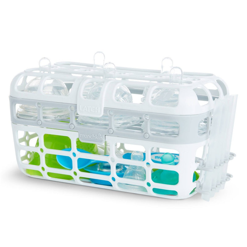 Munchkin Deluxe Dishwasher Basket - Gray