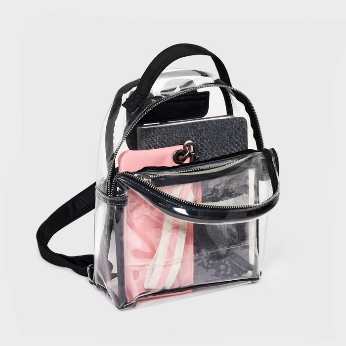 10.5" Mini Dome Backpack - Wild Fable Clear