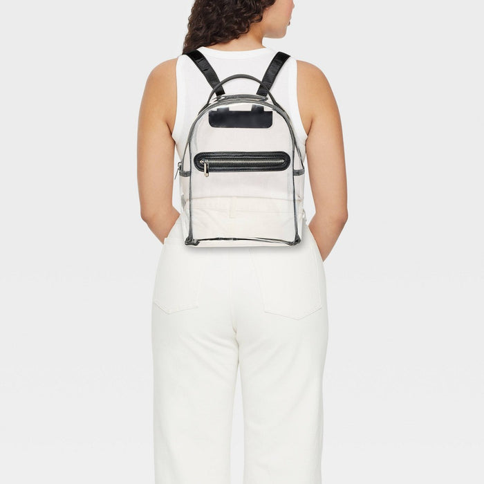 10.5" Mini Dome Backpack - Wild Fable Clear