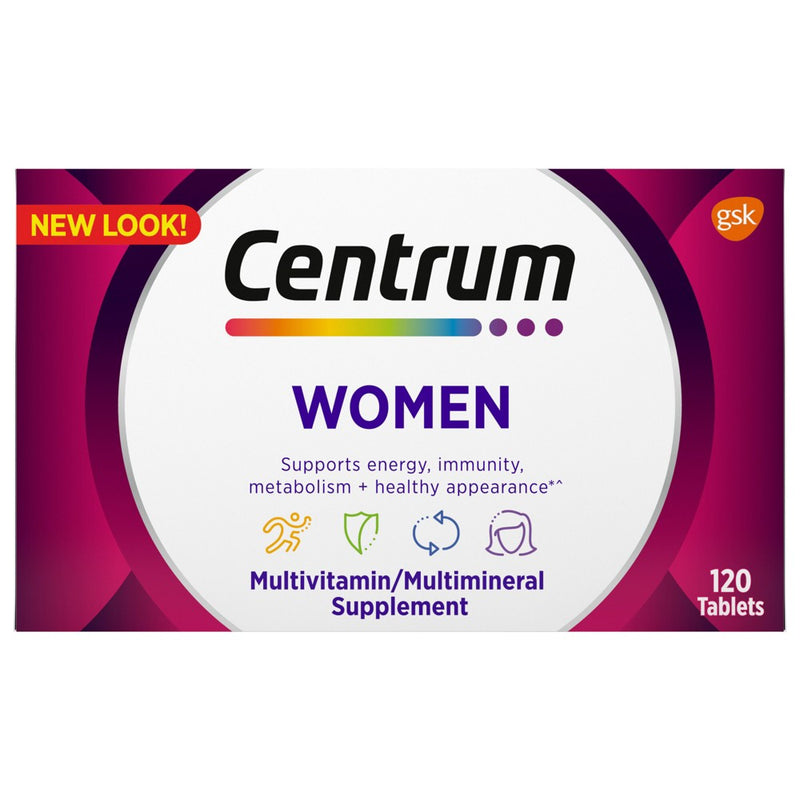 Centrum Women Multivitamin/Multimineral Supplement Tablets - 120ct