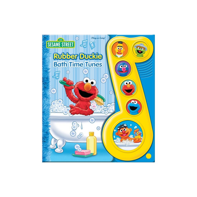 Sesame Street - Rubber Duckie Bath Time Tunes - Little Music Note Sound Book (Board Book)