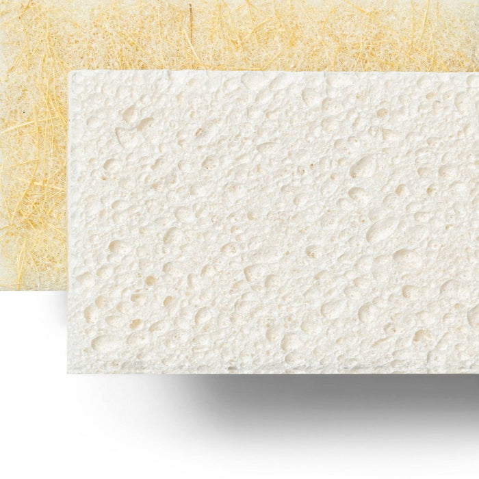 Natural Non-Scratch Scrubber Sponges - 3ct - Everspring