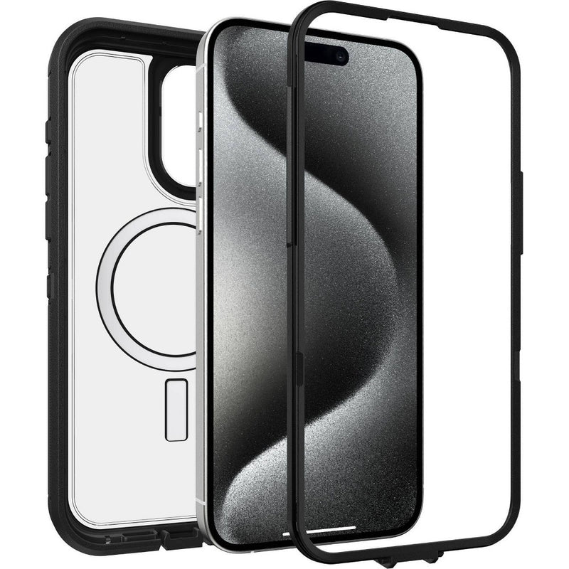 OtterBox Apple iPhone 15 Pro Max Defender Pro XT Series Case - Dark Side