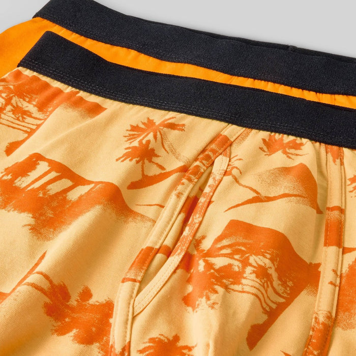 Men's Beach Boxer Briefs 2pk - Original Use Orange M