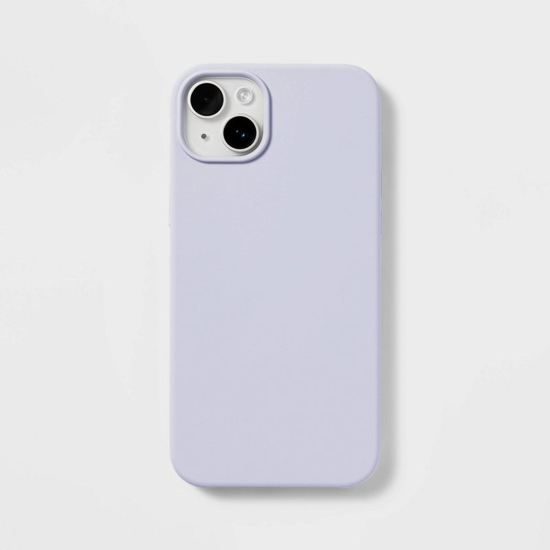 Apple iPhone 14 Plus Silicone Case - heyday Soft Purple