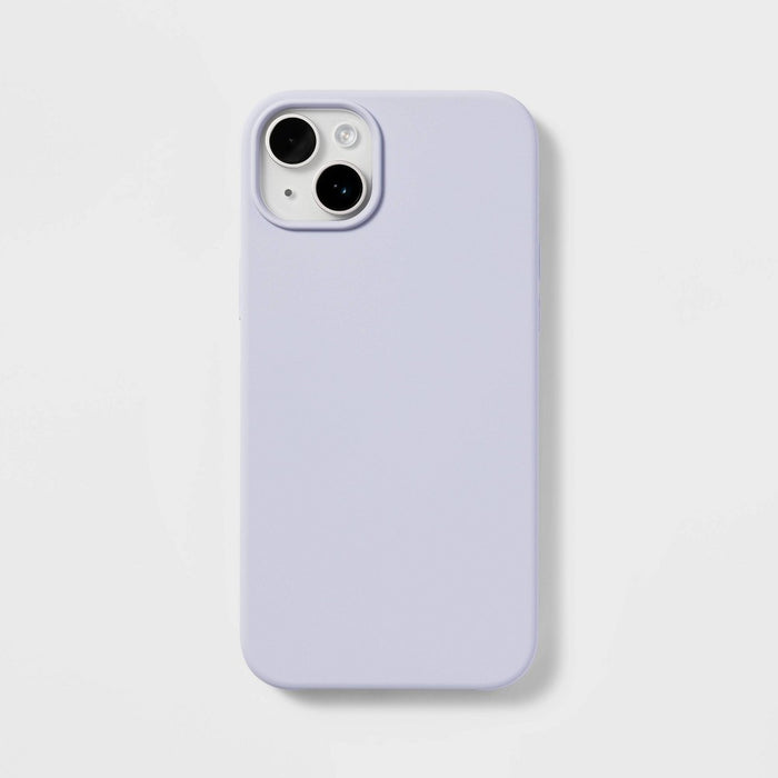 Apple iPhone 14 Plus Silicone Case - heyday Soft Purple